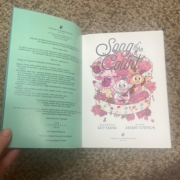 Song of the Court children’s graphic novel book by Katy Farina - Picture 6 of 9